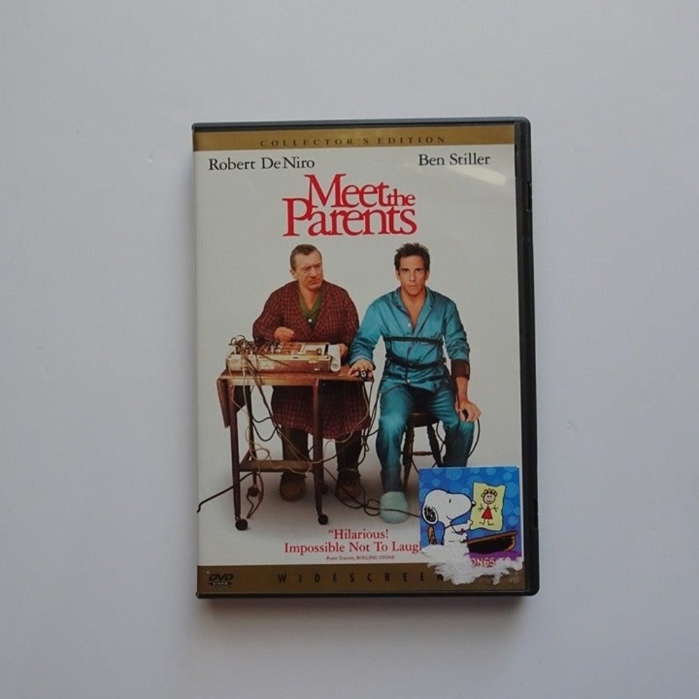 Meet The Parents  DVD Widescreen Robert De Niro Ben Stiller Dustin Hoffman